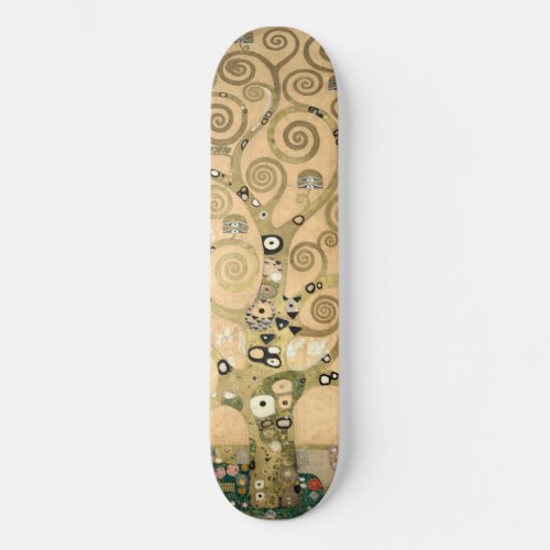 Gustav Klimt _ The Tree of Life Stoclet Frieze Skateboard
