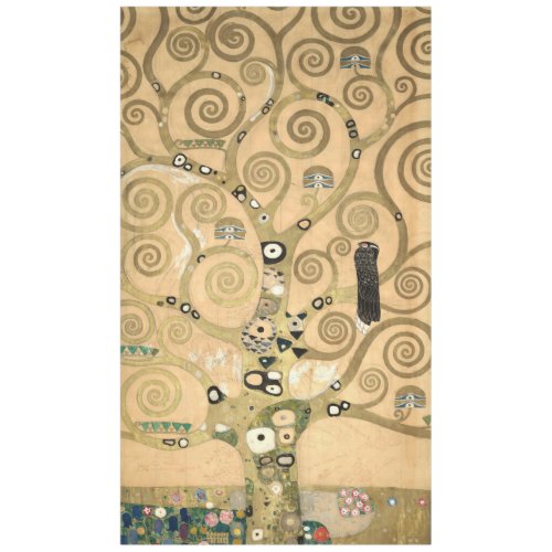 Gustav Klimt _ The Tree of Life Stoclet Frieze Tablecloth
