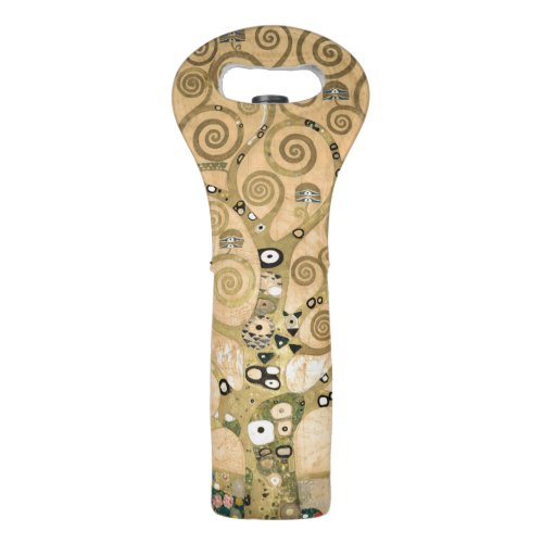 Gustav Klimt _ The Tree of Life Stoclet Frieze Wine Bag
