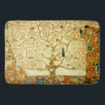 Gustav Klimt The Tree Of Life Vintage Art Nouveau Bathroom Mat<br><div class="desc">Gustav Klimt The Tree Of Life Vintage Art Nouveau Painting The Tree of Life, Stoclet Frieze (French: L'Arbre de Vie, Stoclet Frieze) is a painting by Austrian symbolist painter Gustav Klimt. It was completed in 1909 and is based on the Art Nouveau (Modern) style in a symbolic painting genre. It...</div>