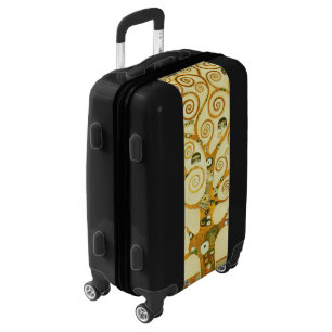 Gustav Klimt The Tree Of Life Vintage Art Nouveau Luggage