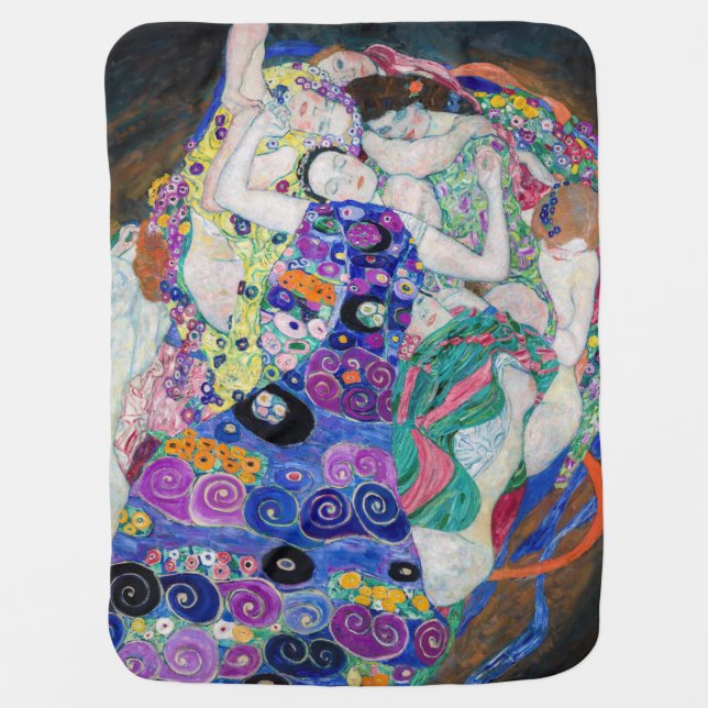 Gustav Klimt - The Virgin Baby Blanket (Front)
