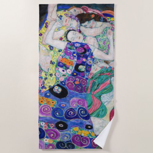 Gustav Klimt _ The Virgin Beach Towel