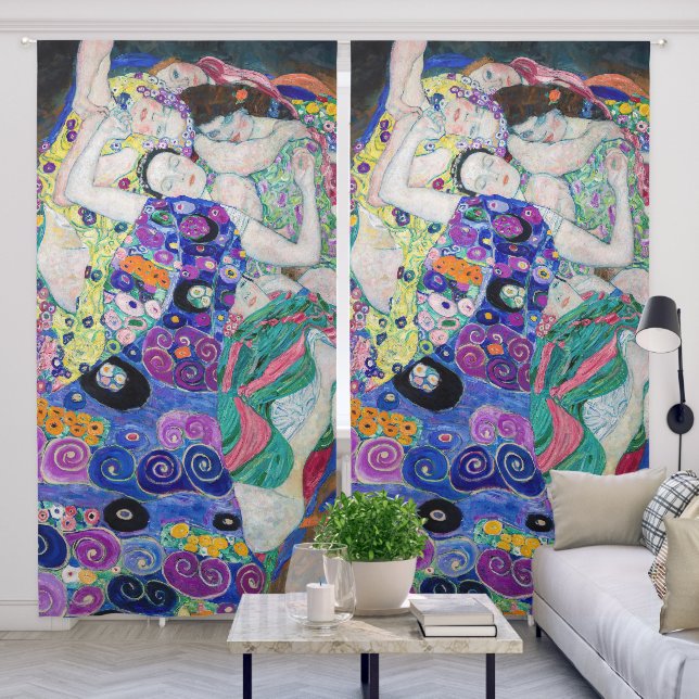 Gustav Klimt - The Virgin Blackout Curtains (Living Room)