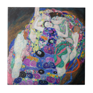 Gustav Klimt - The Virgin Ceramic Tile