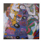 Gustav Klimt - The Virgin Ceramic Tile<br><div class="desc">Gustav Klimt - The Virgin</div>
