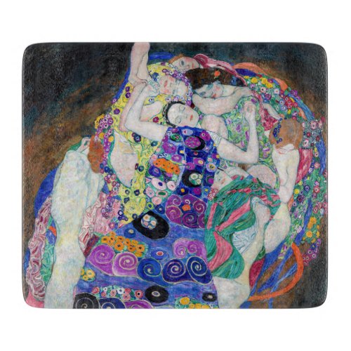 Gustav Klimt _ The Virgin Cutting Board