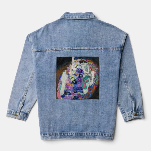 Gustav Klimt _ The Virgin Denim Jacket