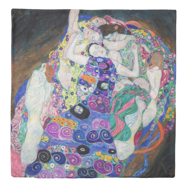 Gustav Klimt - The Virgin Duvet Cover (Front)
