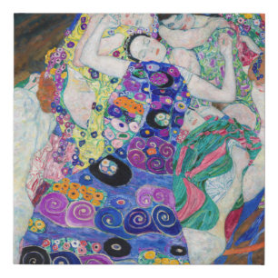 Gustav Klimt - The Virgin Faux Canvas Print