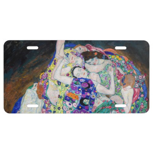 Gustav Klimt _ The Virgin  Magnetic Card License Plate
