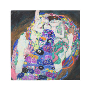 Gustav Klimt - The Virgin Metal Print