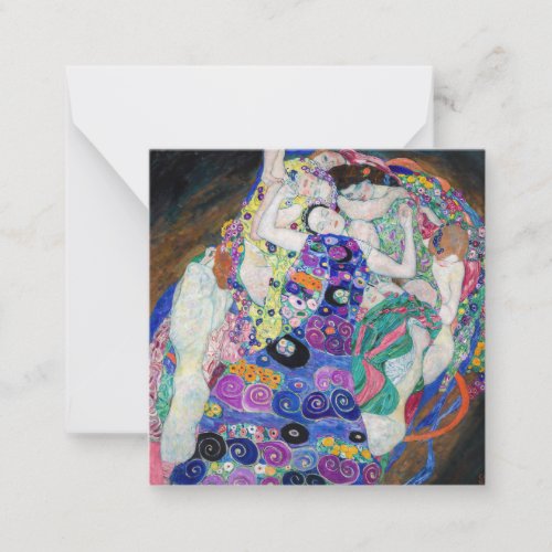 Gustav Klimt _ The Virgin Note Card