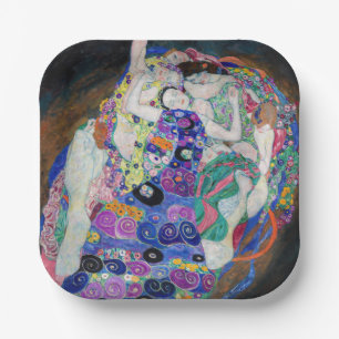 Gustav Klimt - The Virgin Paper Plates
