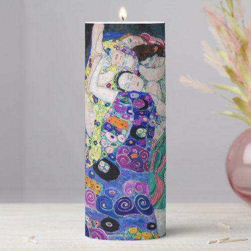 Gustav Klimt _ The Virgin Pillar Candle