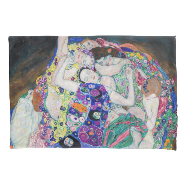 Gustav Klimt - The Virgin Pillow Case (Front)