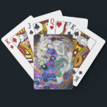 Gustav Klimt - The Virgin Poker Cards<br><div class="desc">The Virgin / The Maiden - Gustav Klimt,  Oil on Canvas,  1913</div>