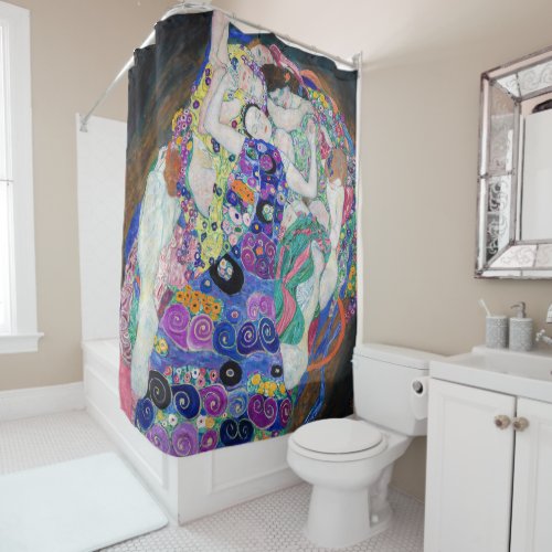 Gustav Klimt _ The Virgin Shower Curtain