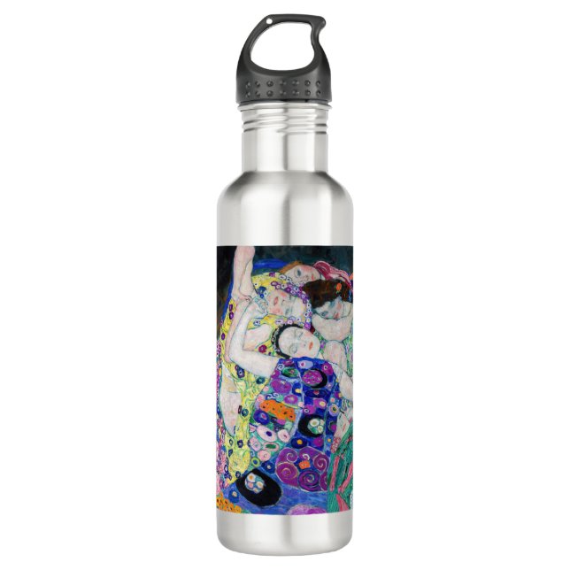 Gustav Klimt - The Virgin Stainless Steel Water Bottle (Front)