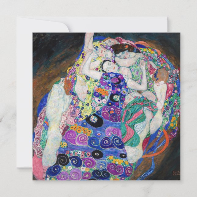 Gustav Klimt - The Virgin Thank You Card (Front)