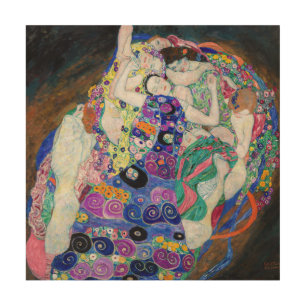 Gustav Klimt - The Virgin Wood Wall Art