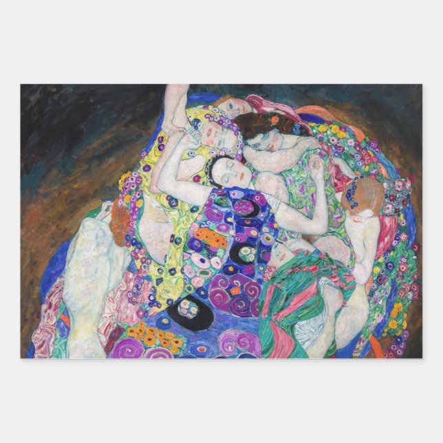 Gustav Klimt - The Virgin Wrapping Paper Sheets (Front)