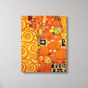 Gustav Klimt Tree of Life: Art Nouveau Symbolist Canvas Print