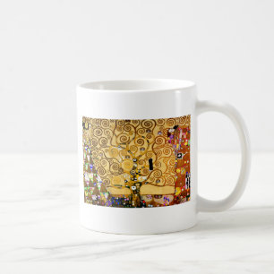 Gustav Klimt Tree of Life: Art Nouveau Symbolist Coffee Mug