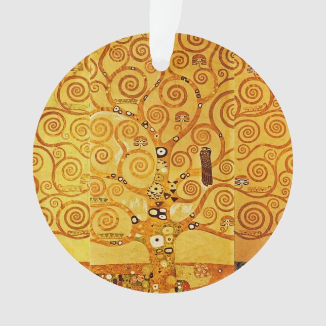 Gustav Klimt Tree of Life: Art Nouveau Symbolist Ornament (Front)