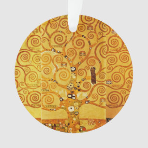 Gustav Klimt Tree of Life: Art Nouveau Symbolist Ornament