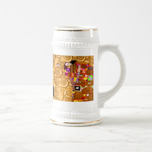 Gustav Klimt Tree of Life Beer Stein