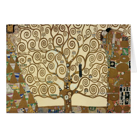 Gustav Klimt - Tree of Life Card