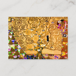 Gustav Klimt Tree of Life Enclosure Card