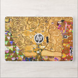 Gustav Klimt Tree of Life HP Laptop Skin<br><div class="desc">Laptop Skin featuring Gustav Klimt’s mural The Tree of Life,  The Stoclet Frieze (1905-1911). It consists of three mosaics: The Expectation,  Knight,  and The Embrace. A beautiful woman,  a golden tree,  and two lovers in an embrace are depicted. A wonderful gift for fans of Art Nouveau and Austrian art.</div>