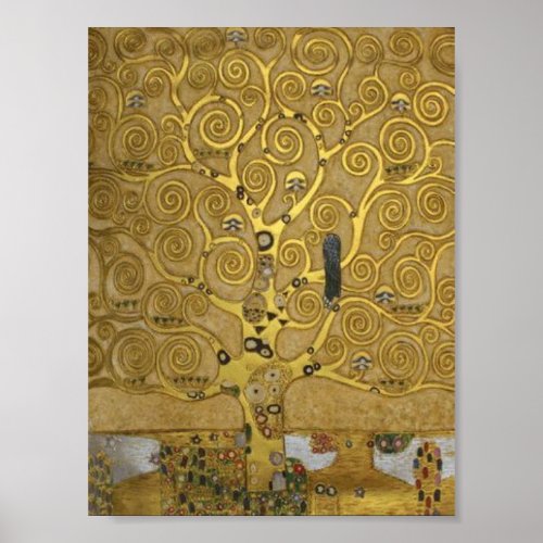 Gustav Klimt Tree Of Life  Poster 