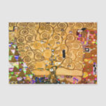 Gustav Klimt Tree of Life Tissue Paper<br><div class="desc">Tissue Paper featuring Gustav Klimt’s mural The Tree of Life,  The Stoclet Frieze (1905-1911). It consists of three mosaics: The Expectation,  Knight,  and The Embrace. A beautiful woman,  a golden tree,  and two lovers in an embrace are depicted. A wonderful gift for fans of Art Nouveau and Austrian art.</div>