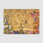 Gustav Klimt Tree of Life Tissue Paper<br><div class="desc">Tissue Paper featuring Gustav Klimt’s mural The Tree of Life,  The Stoclet Frieze (1905-1911). It consists of three mosaics: The Expectation,  Knight,  and The Embrace. A beautiful woman,  a golden tree,  and two lovers in an embrace are depicted. A wonderful gift for fans of Art Nouveau and Austrian art.</div>