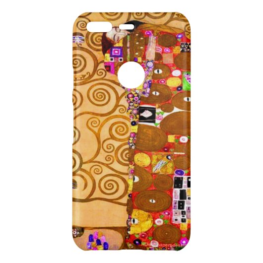 Gustav Klimt Tree of Life Uncommon Google Pixel Case (Back)