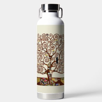 Gustav Klimt  Tree Of Life Water Bottle by The_Masters at Zazzle