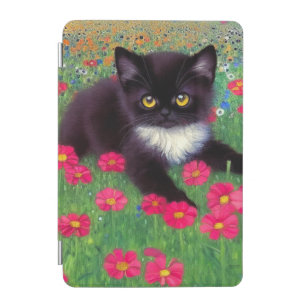 Gustav Klimt Tuxedo Cat iPad Mini Cover
