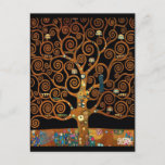 Gustav Klimt - Under the Tree of Life Postcard<br><div class="desc">Gustav Klimt - Under the Tree of Life Post Card</div>
