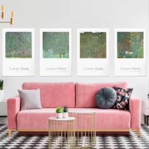 Gustav Klimt Vintage Masterpieces Wall Art Sets