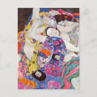 Gustav Klimt Virgins Postcard