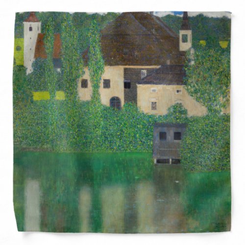 Gustav Klimt _ Water Castle Bandana