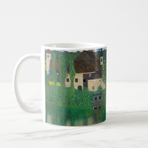 Gustav Klimt _ Water Castle Coffee Mug