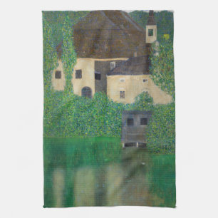 Gustav Klimt - Water Castle Kitchen Towel