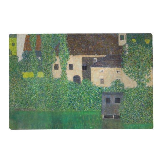 Gustav Klimt - Water Castle Placemat (Front)