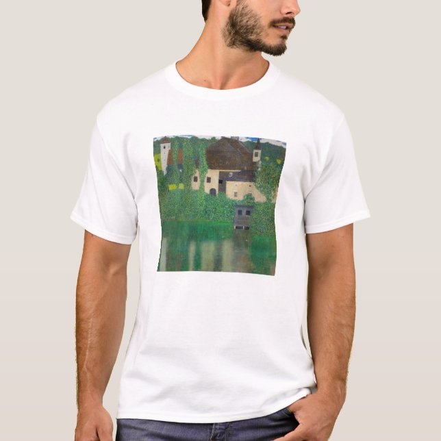 Gustav Klimt - Water Castle T-Shirt (Front)