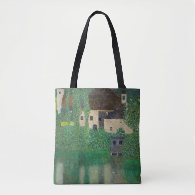 Gustav Klimt - Water Castle Tote Bag (Front)