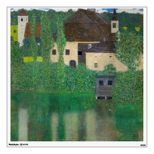 Gustav Klimt _ Water Castle Wall Decal